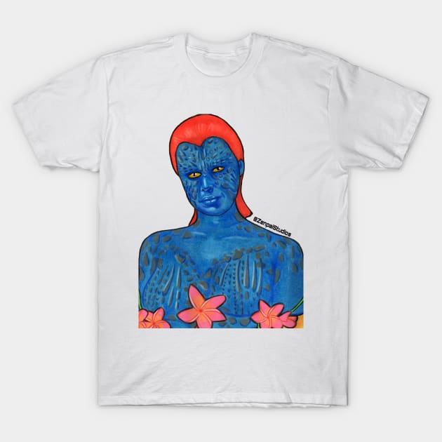 Mystique T-Shirt by Zenpaistudios